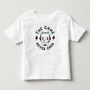 The Game never ends Toddler T-Shirt