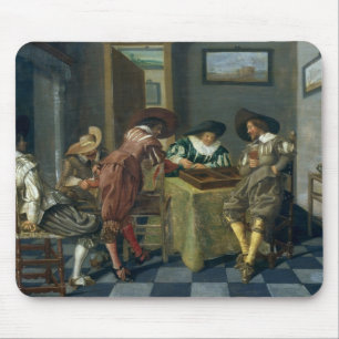 The Game of Backgammon Mouse Pad