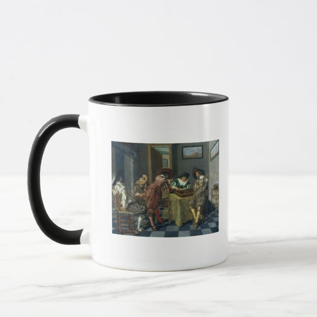 The Game of Backgammon Mug (Left)