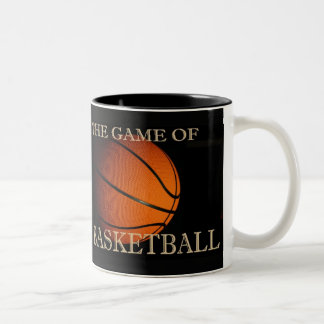 The Game of Basketball Two-Tone Coffee Mug