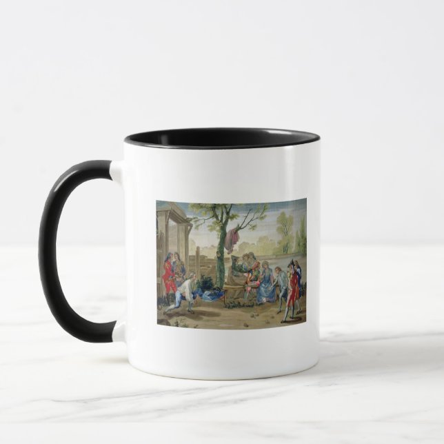 The Game of Bowls Mug (Left)