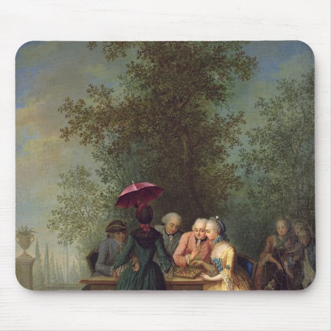 The Game of Draughts Mouse Pad (Front)