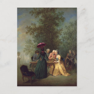 The Game of Draughts Postcard