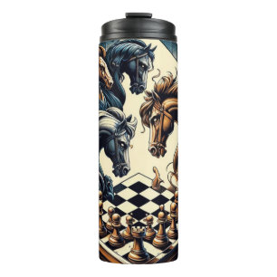 The game of knights – chess meets fantasy thermal tumbler
