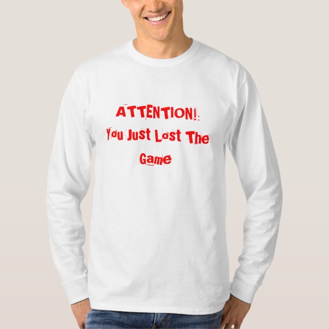 the game T-Shirt (Front)