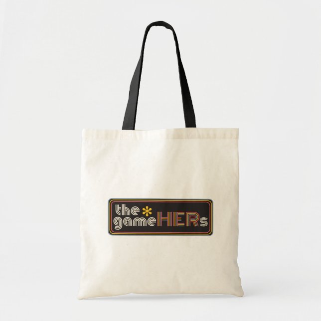 The*gameHERs Horizontal Logo Tote Bag (Front)