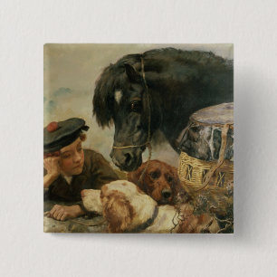 The Gamekeeper's Companion 15 Cm Square Badge