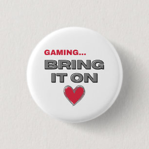 The Gamer  3 Cm Round Badge