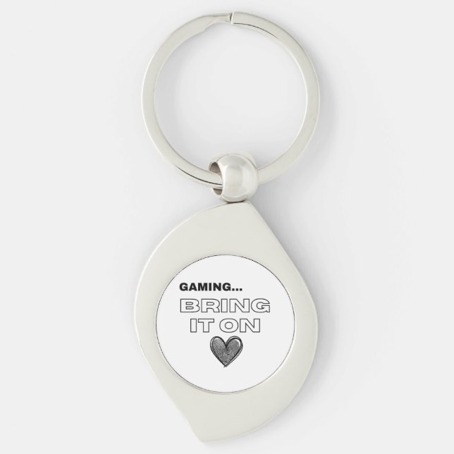 The Gamer  Key Ring (Front)
