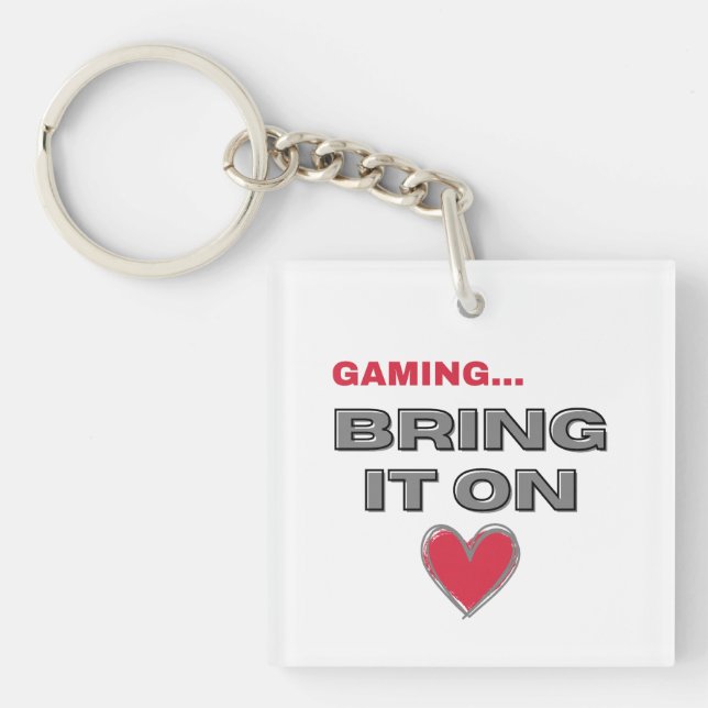 The Gamer  Key Ring (Front)