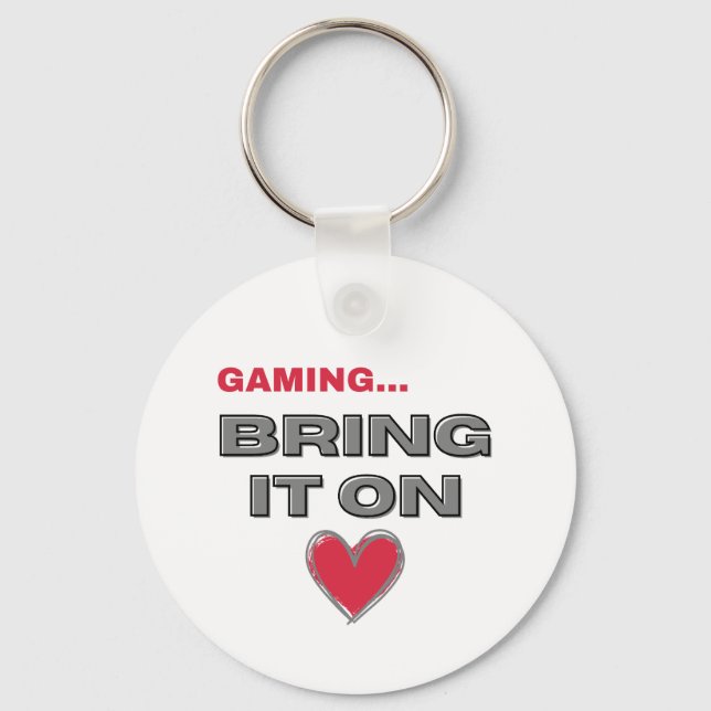 The Gamer  Key Ring (Front)