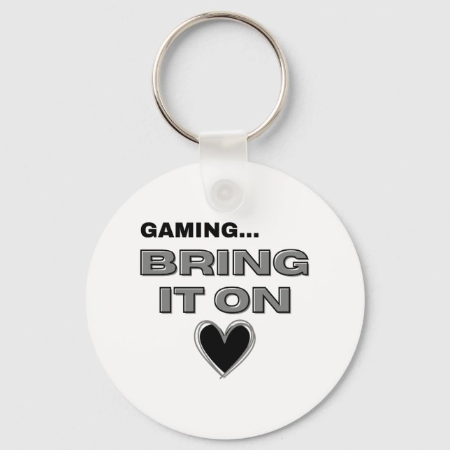 The Gamer  Key Ring (Front)