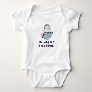 The Gang Gets A New Member Baby Bodysuit