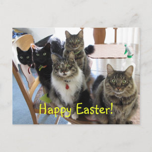 The Gang Happy Easter Postcard