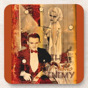 The Gangster's Blonde Girl Coaster