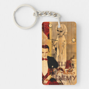 The Gangster's Blonde Girl Key Ring