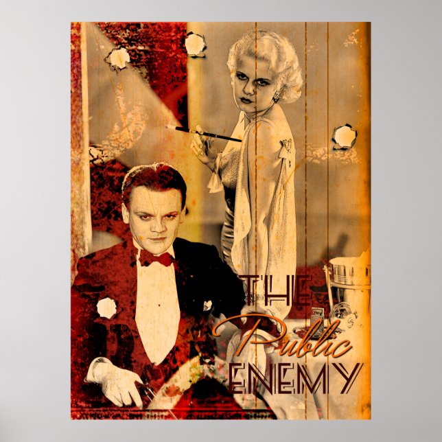 The Gangster's Blonde Girl Poster (Front)