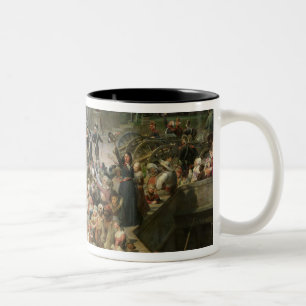 The Garde Nationale de Paris Two-Tone Coffee Mug