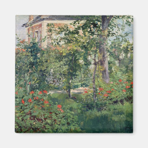 The Garden at Bellevue, 1880 Magnet