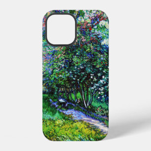 The Garden at the Asylum at Saint-Rémy, Van Gogh iPhone 12 Case
