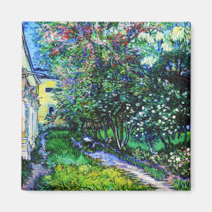 The Garden at the Asylum at Saint-Rémy, Van Gogh Magnet
