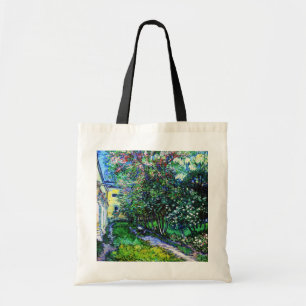 The Garden at the Asylum at Saint-Rémy, Van Gogh Tote Bag