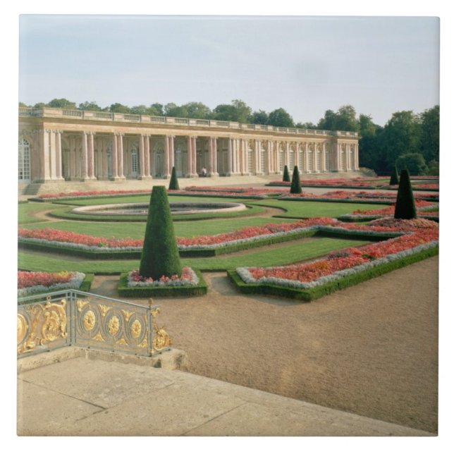 The Garden Facade of the Grand Trianon, 1687 (phot Ceramic Tile (Front)