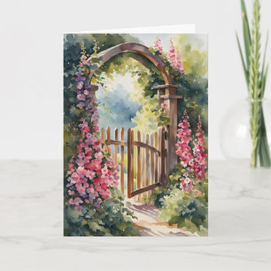 The Garden Gate Mother's Day Holiday Card