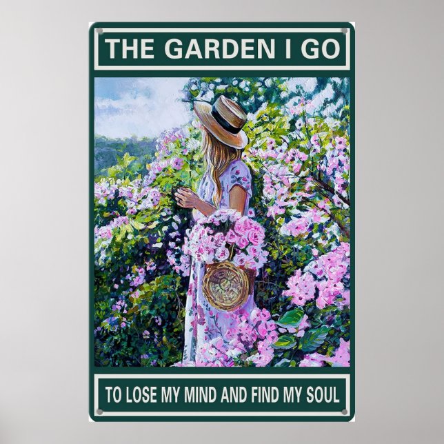The Garden I Go Poster (Front)