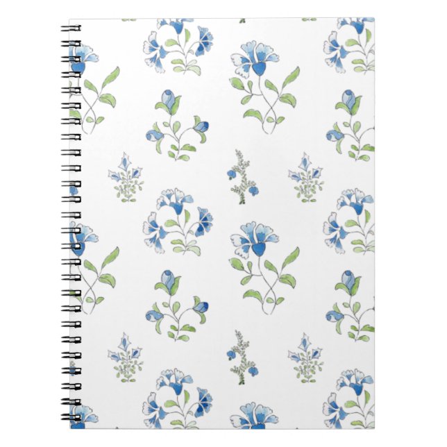The garden in blues notebook (Front)