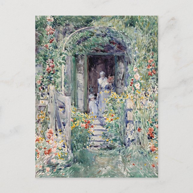 "The Garden in Its Glory" Painting Postcard (Front)