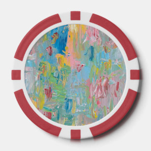 The Garden of Delight Poster  Poker Chips