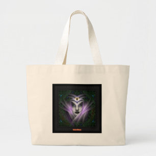 The Garden Of Dreams Large Tote Bag