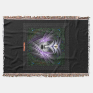 The Garden Of Dreams Throw Blanket