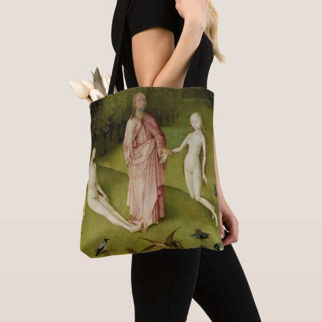 The Garden of Earthly Delights, Fifteenth Century Tote Bag (Close Up)
