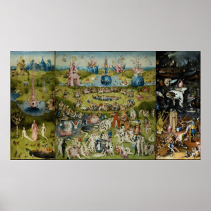 The Garden of Earthly Delights Hieronymus Bosch Poster