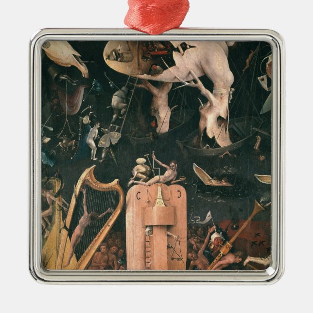 The Garden of Earthly Delights Metal Tree Decoration (Front)