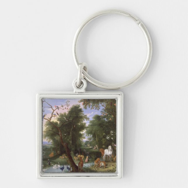 The Garden of Eden, 1659 Key Ring (Front)