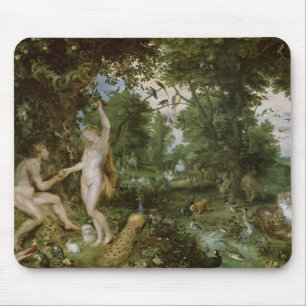 The Garden of Eden with the Fall of Man, c.1615 Mouse Pad