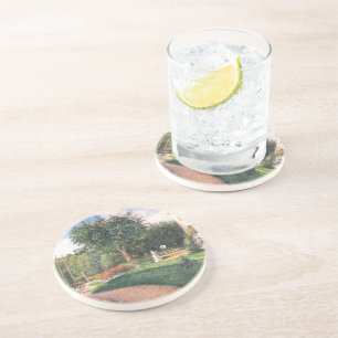 The Garden of Les Mathurins Camille Pissarro Coaster
