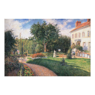 The Garden of Les Mathurins Camille Pissarro Poster