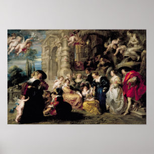 The Garden of Love, c.1630-32 Poster