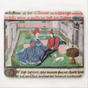 The Garden of Love Mouse Pad