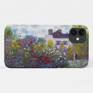 The Garden of Monet at Argenteuil Claude Monet iPhone 11 Case