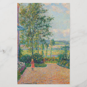 The Garden of Octave Mirbeau (by Camille Pissarro) Stationery