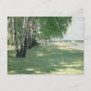 The Garden of the Artist in Wannsee, 1918 Postcard