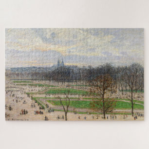 The Garden of the Tuileries on a Winter Afternoon Jigsaw Puzzle