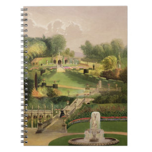 The Garden on the Hill Side, Castle Combe, from 'T Notebook