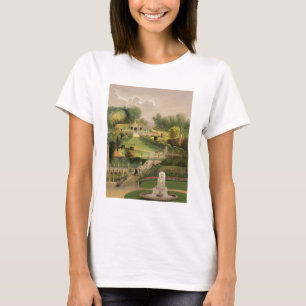 The Garden on the Hill Side, Castle Combe, from 'T T-Shirt