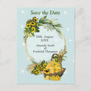 The Garden Party Announcement Postcard